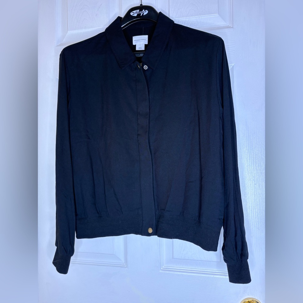 Melrose and Market Black Bomber Jacket